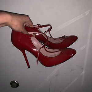 Gucci red women high heels
